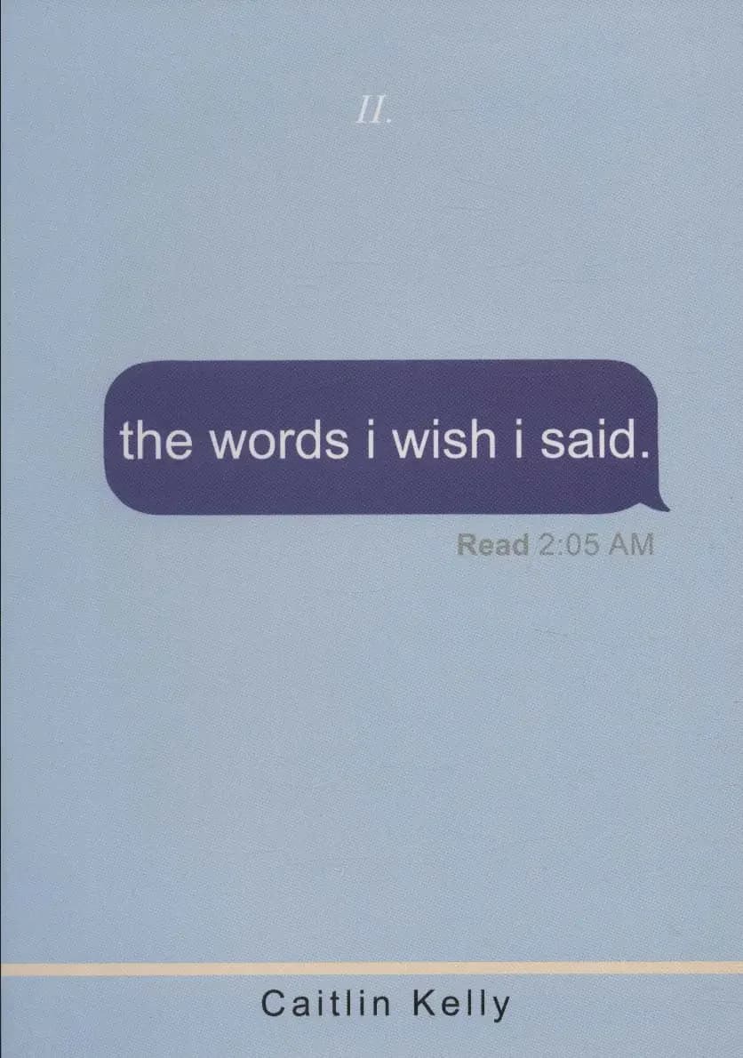 The Words I Wish I Said